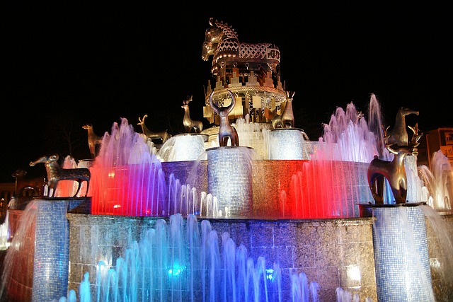 fountain in kutaisi